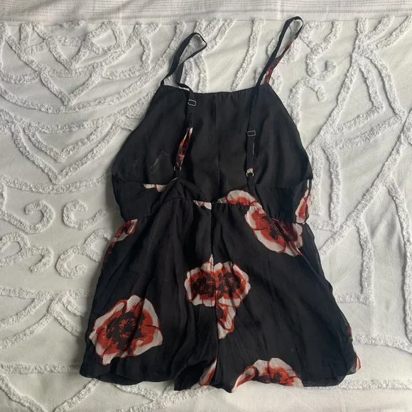 Winston White Jen Romper in Black Cherry - Picture 4 of 4